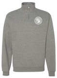 1/4 Zip Sweatshirt - Oxford Grey / Athletic Heather