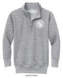 1/4 Zip Sweatshirt - Oxford Grey / Athletic Heather