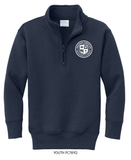 1/4 Zip Sweatshirt - Navy Blue
