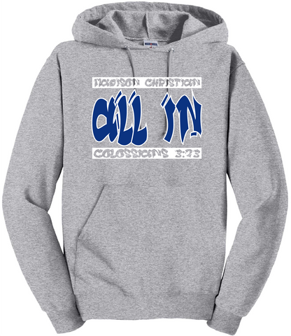 2024 ALL IN Hooded Sweatshirt - ATHLETIC HEATHER